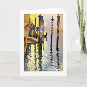 Venice Reflections Greeting Card