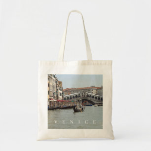 Venice Rialto Bridge view tote bag