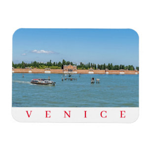 Venice San Michele Island fridge magnet