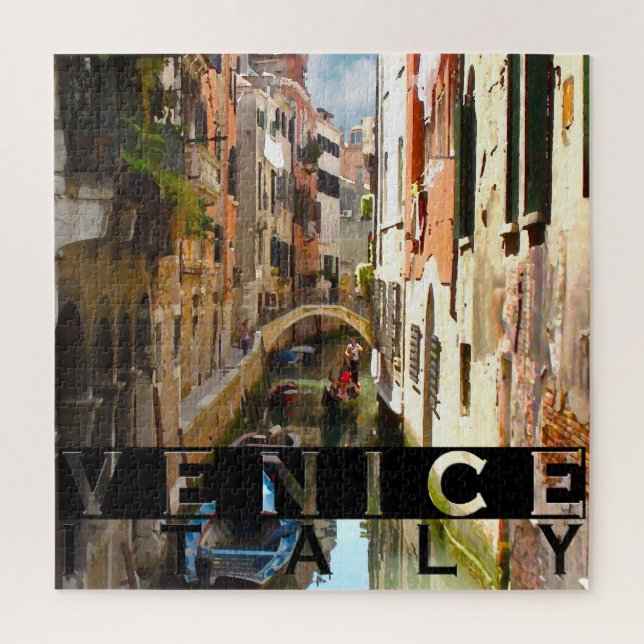 Venice Square Puzzle (Vertical)