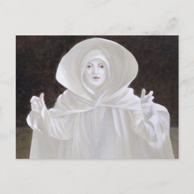 Venice street actor 2005 postcard (Front)