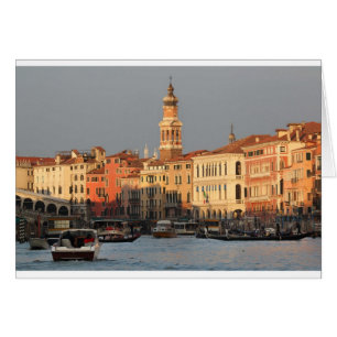 Venice Sunset at the Rialtro Bridge