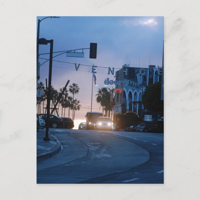 venice sunset postcard (Front)