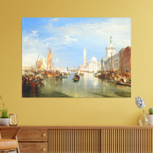Venice – The Dogana and San Giorgio Maggiore Canvas Print