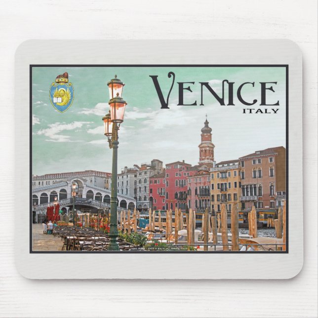 Venice - The Grand Canal Mouse Pad (Front)