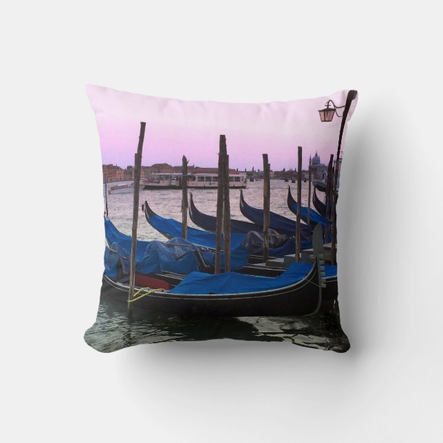 Venice Throw Pillow (Front)