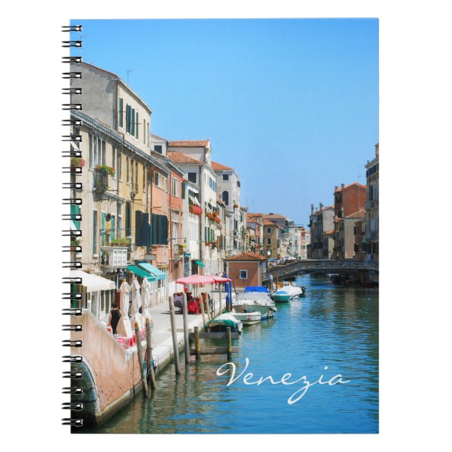 Venice travel notebook (Front)