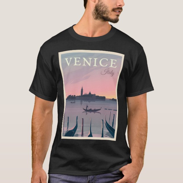 Venice Travel  T-Shirt (Front)