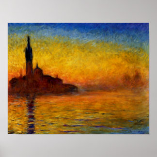 Venice Twilight Poster