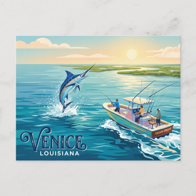 Venice USA Postcard (Front)