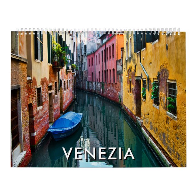 Venice Venezia Photo Calendar (Cover)