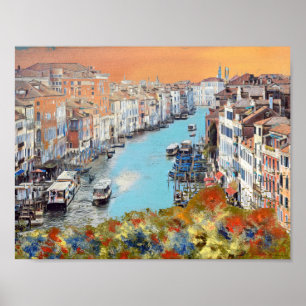 VENICE - View of the CANAL GRANDE Poster