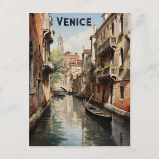 Venice Vintage Postcard