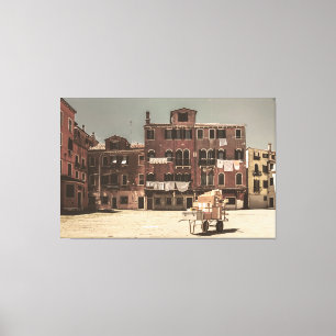 Venice vintage-style landscape canvas print