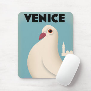 Venice Vintage style travel poster Mouse Pad