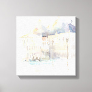 Venice Watercolor Canvas Print