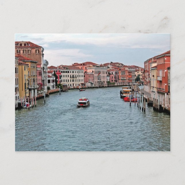 Venice Waterway Postcard (Front)