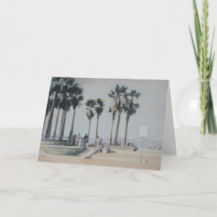 VeniceBeach SkatePark OceanPears Folded Card