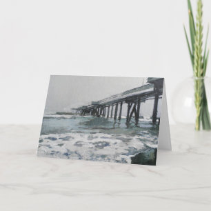 VeniceBeach Washington Pier LosAngeles Folded Card