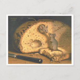 "Vening through the Rye" souris dans la carte post
