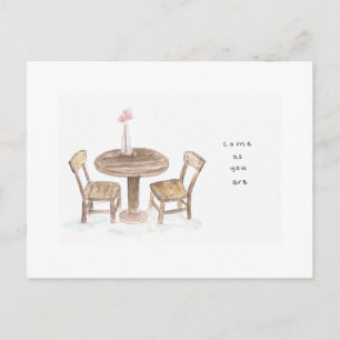 venir comme vous la carte postale