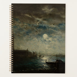 Venise et le Campanile au Clair de Lune