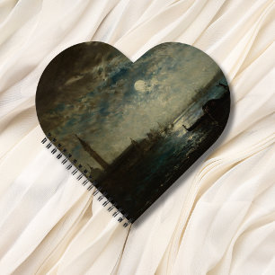 Venise et le Campanile au Clair de Lune  Notebook