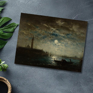 Venise et le Campanile au Clair de Lune  Postcard