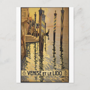 Venise et le Lido 1920 Venice, Italy Postcard
