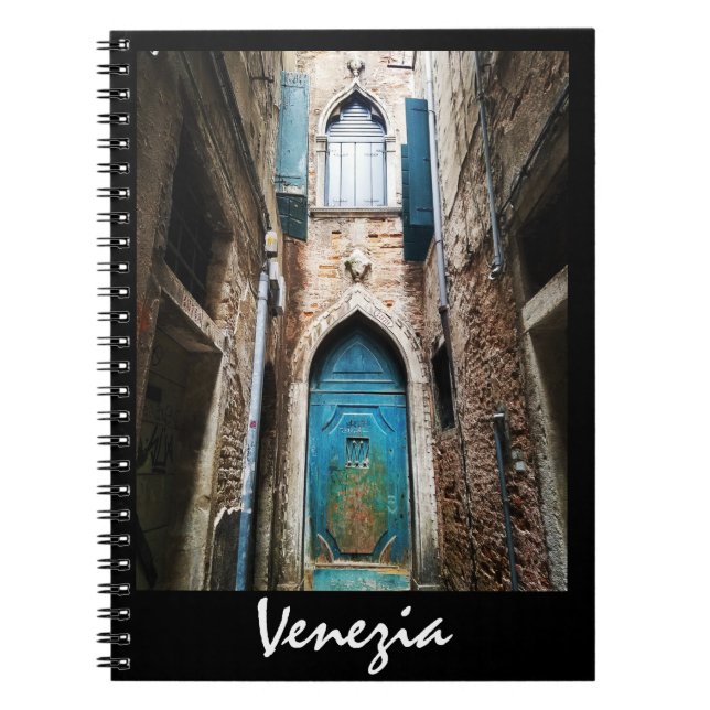 Venise, Italie - carnet des portes vénitiennes (Devant)