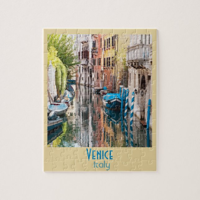 Venise, Italie Vintage Jigsaw Puzzle (Vertical)