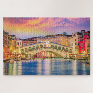 Venise Ponte Rialto Jigsaw Puzzle