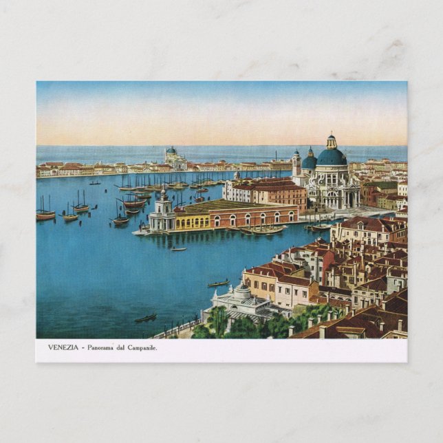 Venise, Réplique Carte Postale Vintage 1910 (Devant)