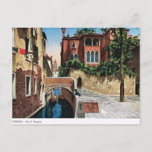 Venise, Réplique Carte Postale Vintage 1910