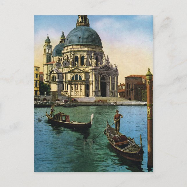 Venise, Réplique Carte Postale Vintage 1910 (Devant)