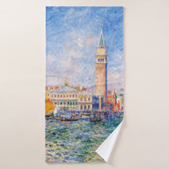 Venise, Venezia, Renoir Bath Towel