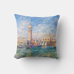 Venise, Venezia, Renoir Throw Pillow