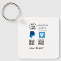 Venmo paypal scan to pay add q r code logo text na