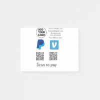 Venmo paypal scan to pay add q r code logo text na