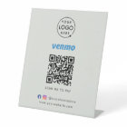 Venmo QR Code Payment | Scan to Pay Business Grey