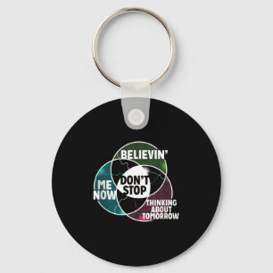 Venn Diagram Don't Stop Algebra Math Keychain