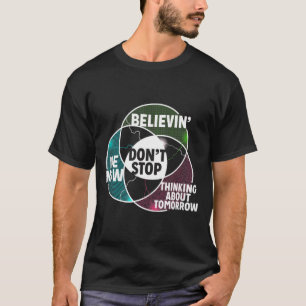 Venn Diagram Don't Stop Algebra Math  T-Shirt