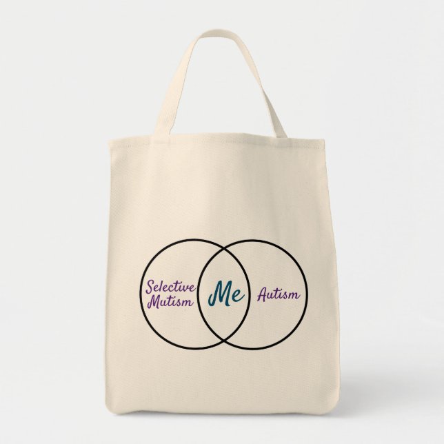 Venn diagram double diagnosis tote bag (Front)