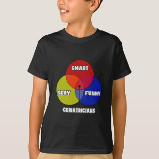 Venn Diagram .. Geriatricians T-Shirt