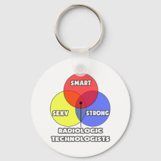 Venn Diagram .. Radiologic Technologists Keychain