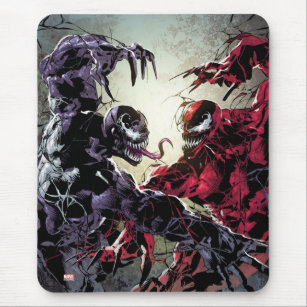 Venom and Carnage Mirror Fight Mouse Pad
