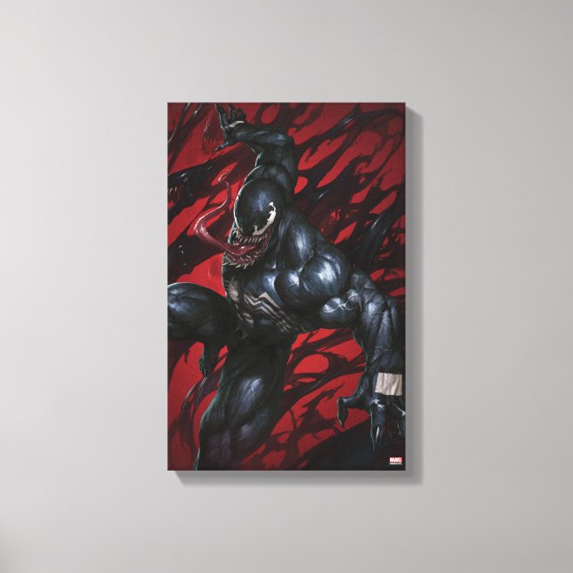 Venom Flow of Tendrils Canvas Print (Front)