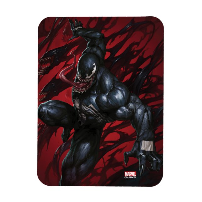 Venom Flow of Tendrils Magnet (Vertical)