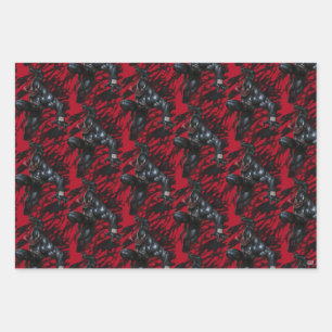 Venom Flow of Tendrils Wrapping Paper Sheet