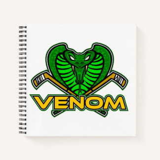 Venom/Player Spiral 8.5" x 8.5" Notebook - Holt 57